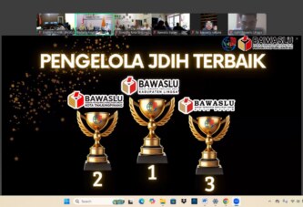 Bawaslu Lingga Raih Predikat Terbaik se-Kepri dalam Pengelolaan JDIH