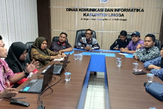 Bidang IKP Diskominfo Lingga Matangkan Persiapan Pengumpulan Data Emonev Keterbukaan Informasi 2025
