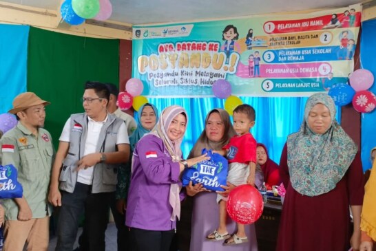 TP PKK dan Dekranasda Lingga Dorong Percepatan Penurunan Stunting Lewat Kunjungan ke Posyandu Desa Benan