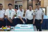 Bandara Dabo Singkep Semarakkan Harhubnas 2025 dengan Upacara, Bakti Sosial, dan Padat Karya