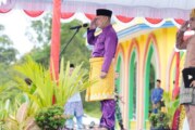 Upacara HUT ke-22 Kabupaten Lingga Berlangsung Khidmat di Dataran Sultan Abdulrahman Syah