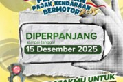 Program Pemutihan Pajak Kendaraan di Lingga Diperpanjang hingga 15 Desember 2025