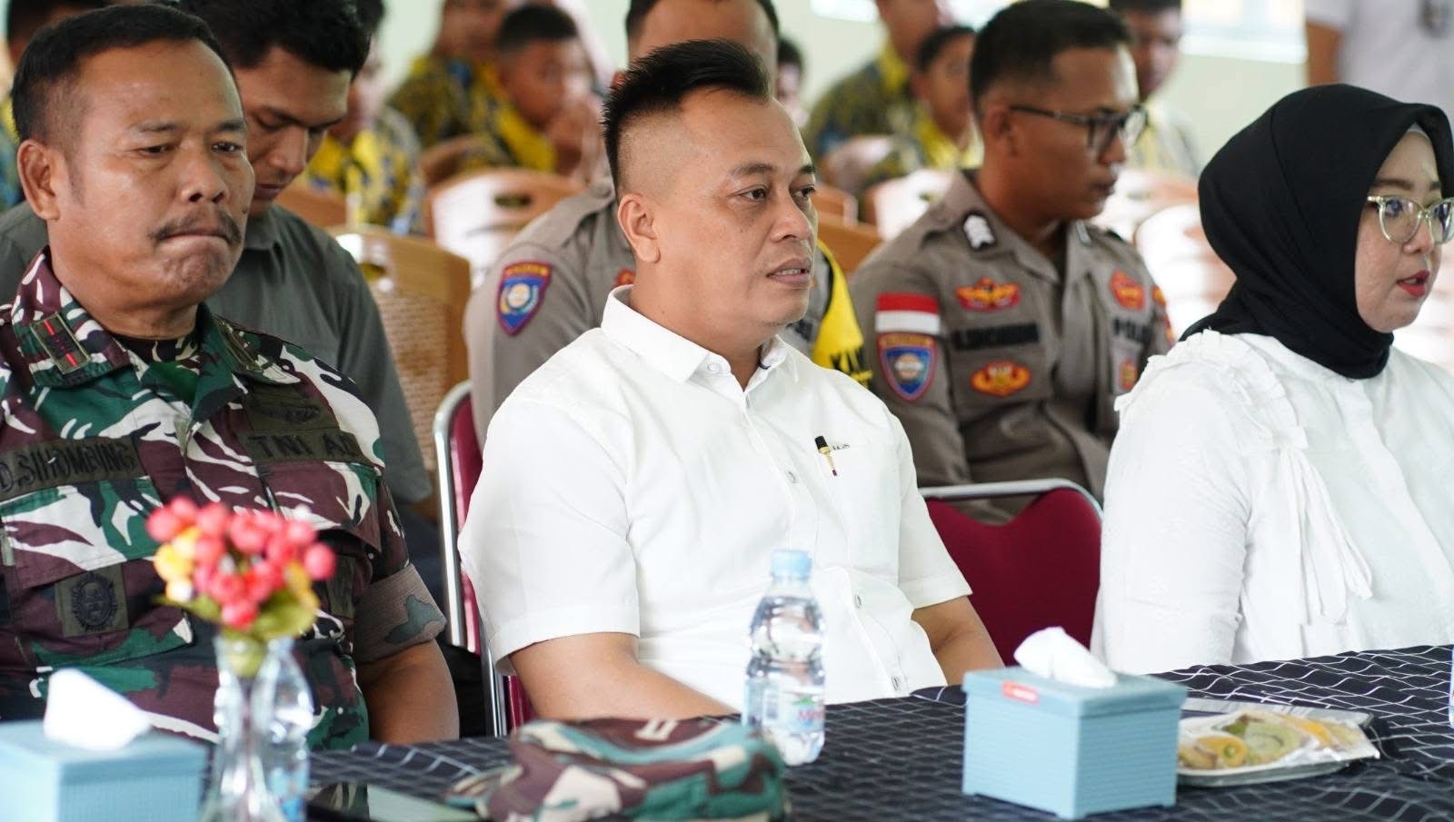 Bupati dan Wakil Bupati Lingga Hadiri Peresmian Dapur MBG di SMPN 1 Lingga | F. Diskominfo Lingga