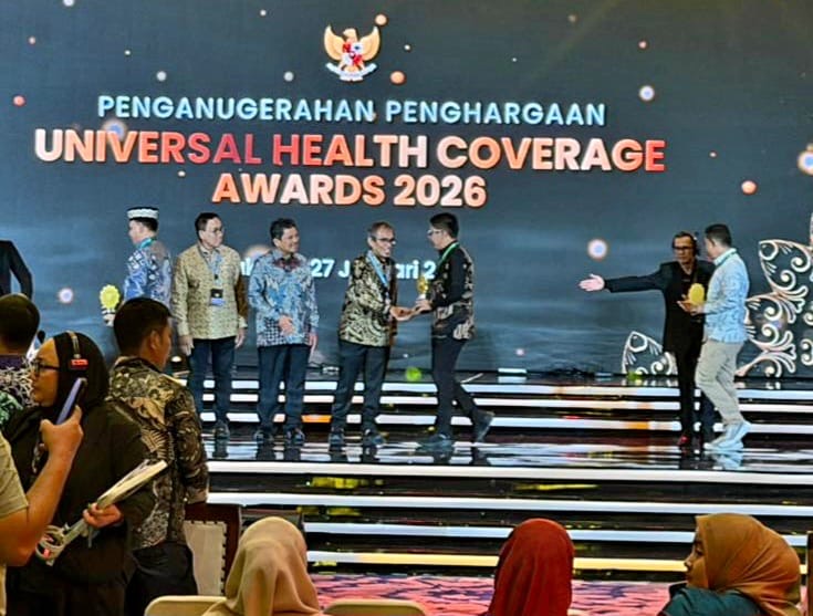 Kabupaten Lingga Raih UHC Award 2026 Kategori Madya | F. Redaksi