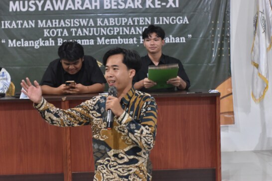 Mahasiswa Lingga Bukan Penjilat, Tapi Mitra Kritis Pembangunan