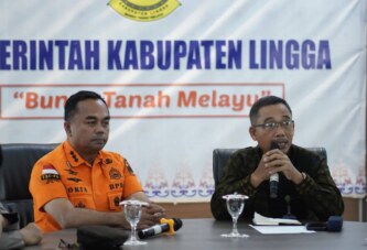 Pemkab Lingga Gelar Sosialisasi KIE Pencegahan Kebakaran Hutan dan Lahan