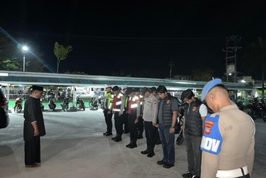 Polres Lingga Amankan Peringatan Isra Mi’raj Nabi Muhammad SAW di Masjid Az Zulfa Dabo Singkep