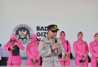 Wakapolres Lingga Tinjau Progres Pembangunan SPPG YKB Lingga Utara