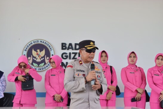 Wakapolres Lingga Tinjau Progres Pembangunan SPPG YKB Lingga Utara