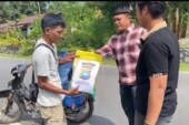 Jumat Berkah Kapolres Lingga di Kecamatan Singkep, Wujud Kepedulian Polri kepada Masyarakat