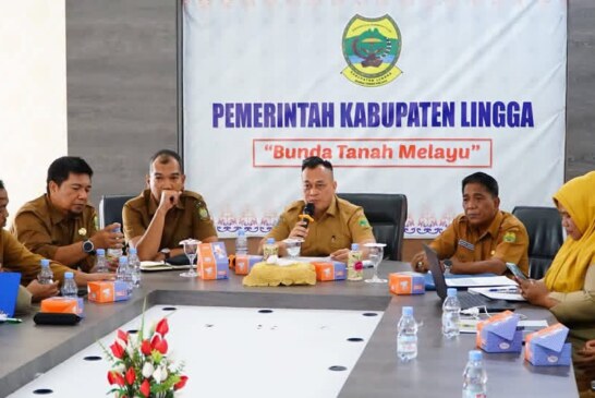 Bupati Lingga Pimpin High Level Meeting TPID Jelang Ramadhan