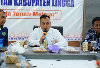 Bupati dan Wakil Bupati Lingga Dorong Percepatan Pengaktifan Kembali Lahan Cetak Sawah