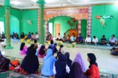 Sekda Lingga Safari Ramadhan di Desa Bukit Harapan, Salurkan Bantuan untuk Anak Yatim dan Lansia