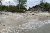 Abrasi Pantai Terjang Deretan Pesisir Pantai MIN Kampung Boyan, Satu Bangunan Warga Dilaporkan Roboh