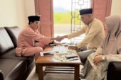 Wakil Bupati Lingga Bayar Zakat Fitrah dan Zakat Penghasilan Melalui BAZNAS