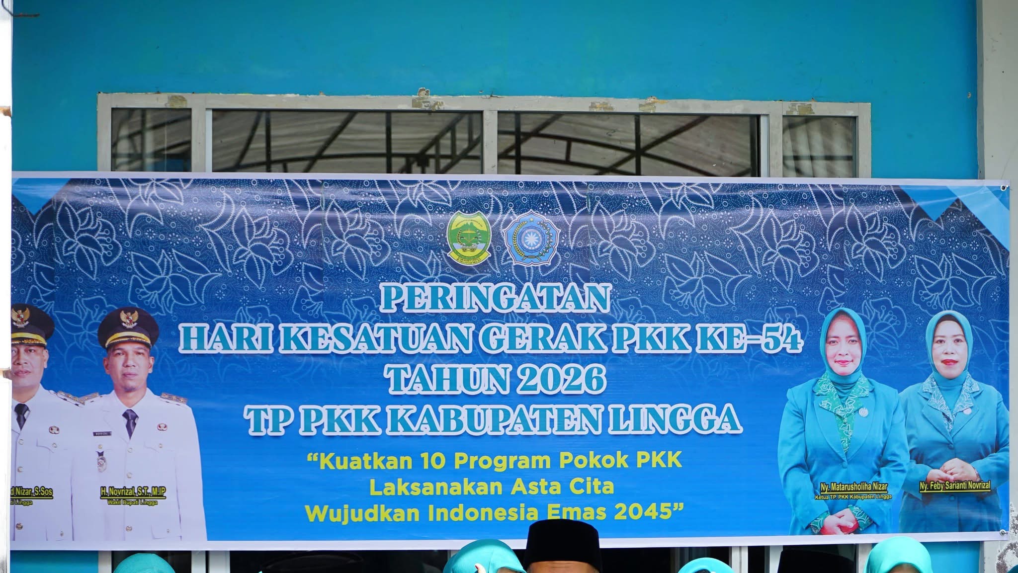 Peringatan HKG PKK ke-54 di Lingga, 125 Paket Sembako Disalurkan kepada Masyarakat | F. Diskominfo Lingga