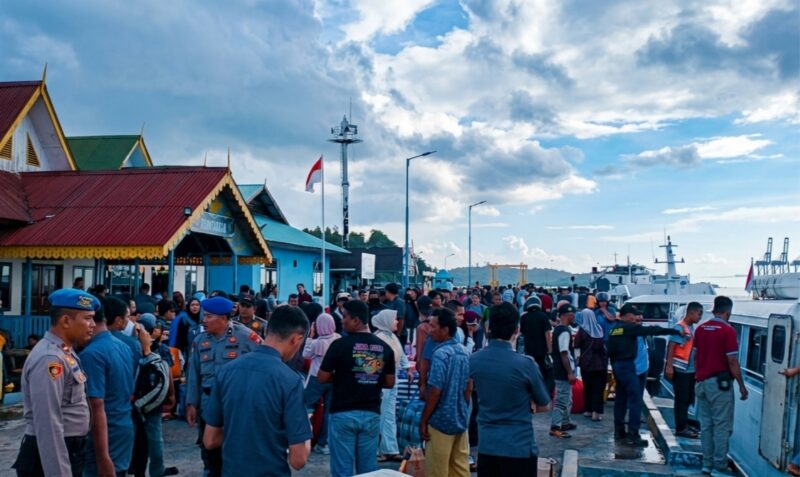 Arus Mudik Lebaran 2026 di Lingga Meningkat, Penumpang Capai 1.137 Orang Hingga H-5 | F. Redaksi