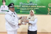 Plt Camat Singkep Barat Lantik Pj Kepala Desa Bakong, Tekankan Transparansi dan Pelayanan Publik