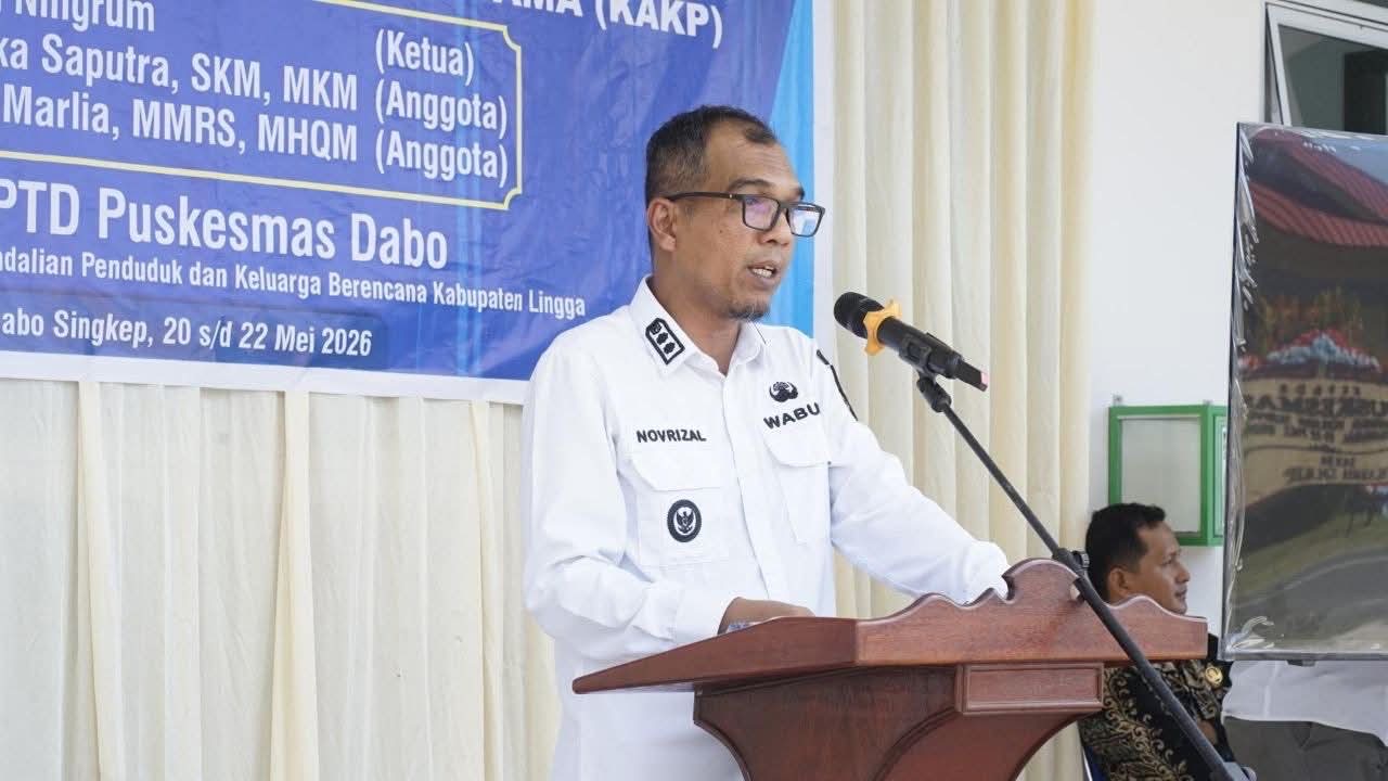 Wabup Lingga Tegaskan Akreditasi Puskesmas Harus Berdampak Nyata bagi Pelayanan Masyarakat | F. Redaksi