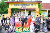 SDN 001 Lingga Terima Kunjungan Internasional, Perkuat Identitas Sekolah Melayu