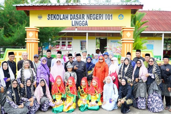 SDN 001 Lingga Terima Kunjungan Internasional, Perkuat Identitas Sekolah Melayu