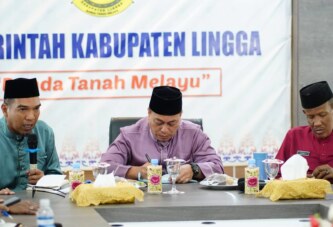 Bupati dan Wakil Bupati Lingga Pimpin Rakor OPD Bahas Program Prioritas 2026