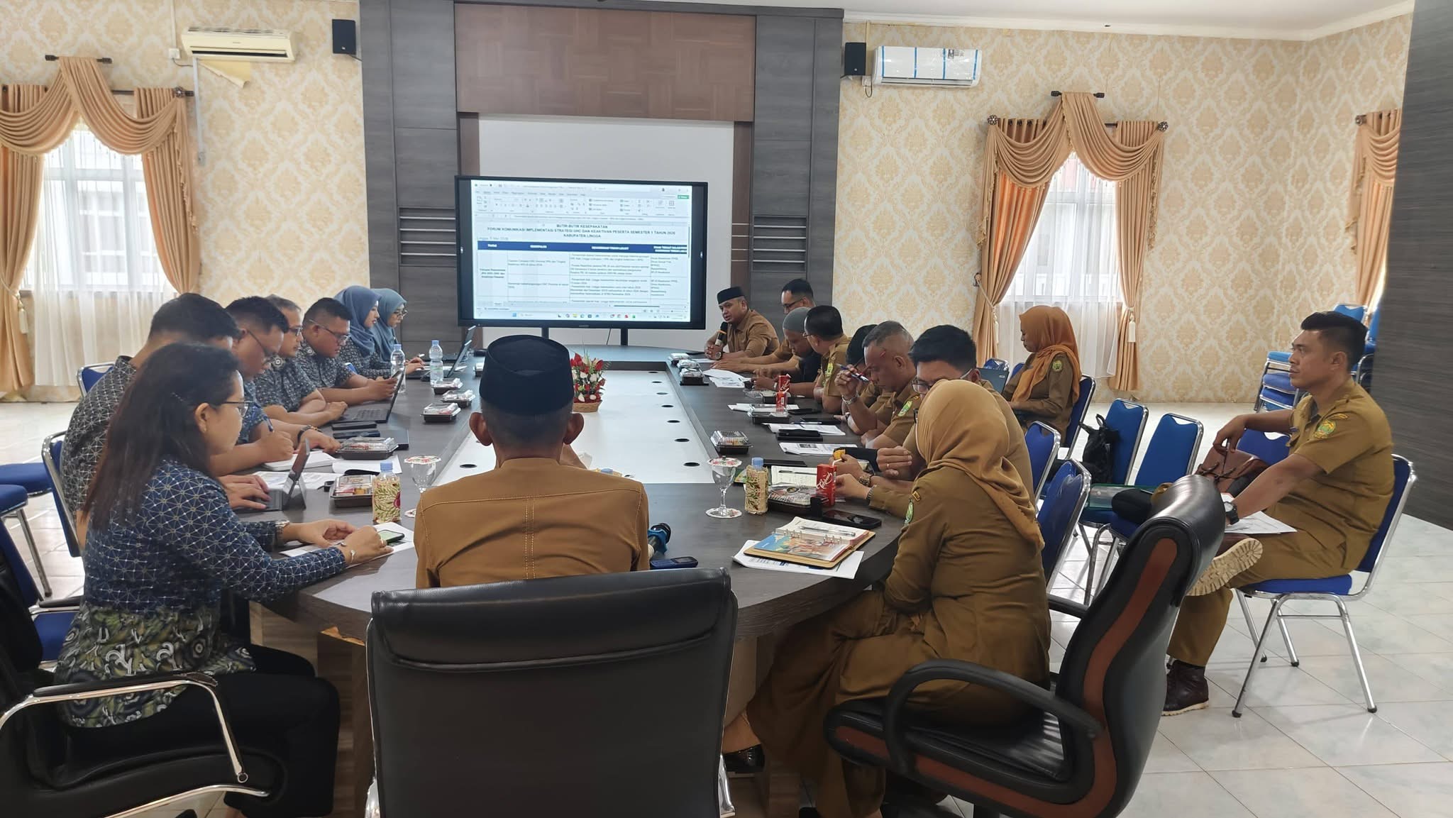 Pemkab Lingga Perkuat Komitmen Jaminan Kesehatan untuk Warga | F. Diskominfo Lingga