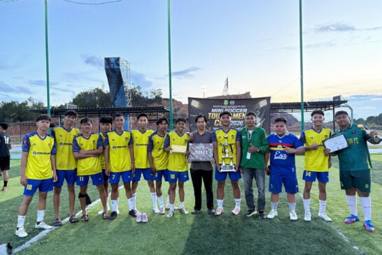 Arcept Club Raih Juara 2 Mini Soccer Tournament dalam Kolaborasi HMKN dan BEM FISIP UMRAH