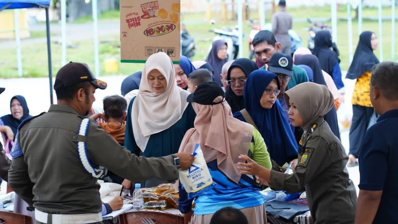 Pasar Murah TPID Digelar di Daik, Pemkab Lingga Tekan Inflasi Jelang Idul Adha | F. Diskominfo Lingga