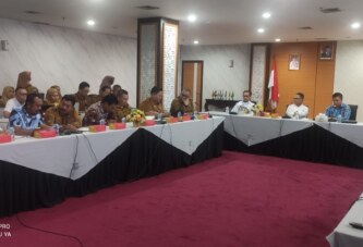 Bapenda Lingga Audiensi dengan DPRD Kepri, Soroti Lambatnya Kajian HPM Pasir Kuarsa