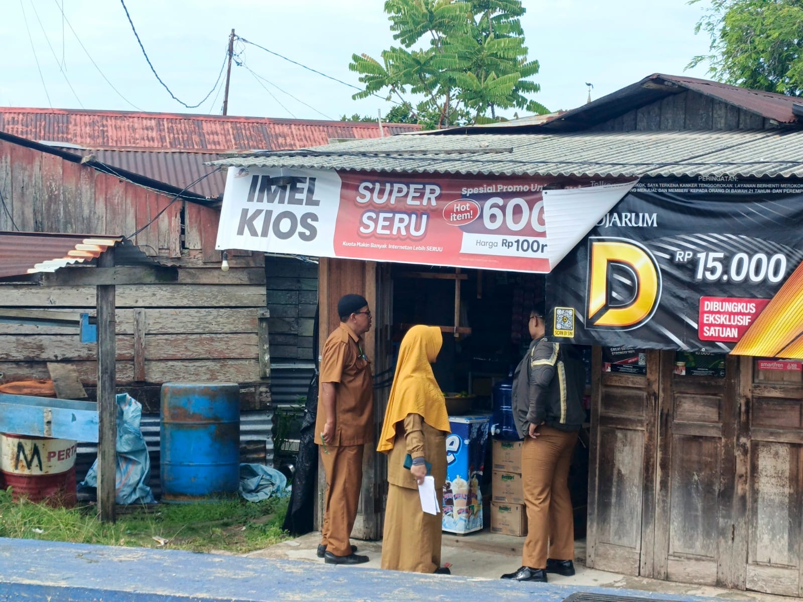 Satbinmas Polres Lingga Intensifkan Sambang Poskamling, Perkuat Keamanan Lingkungan | F. Redaksi