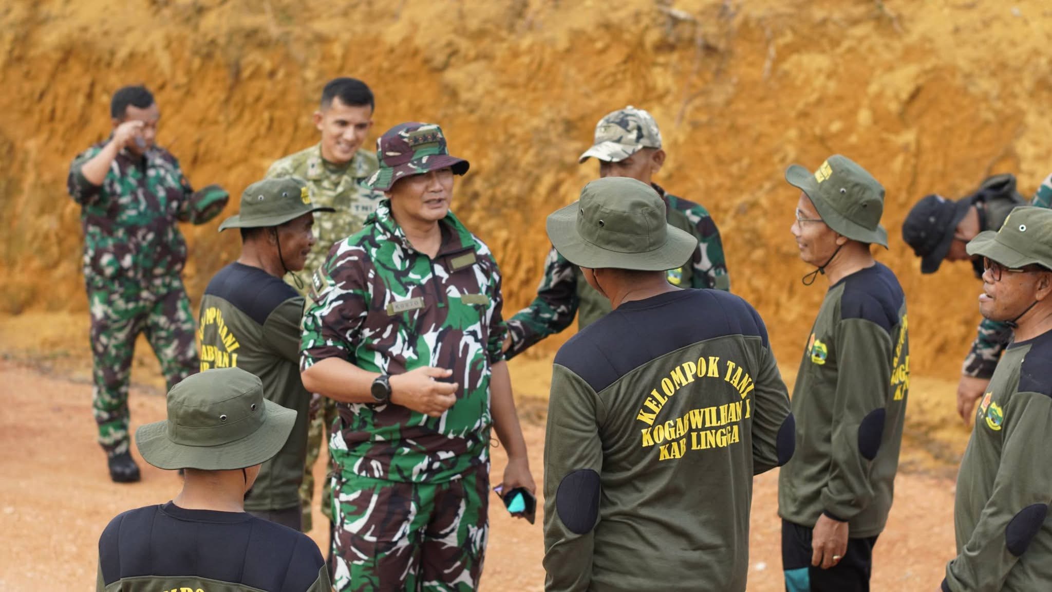 Sekda Lingga Sambut Kunjungan Kerja Pangkogabwilhan I, Perkuat Sinergi Ketahanan Pangan | F. Diskominfo Lingga