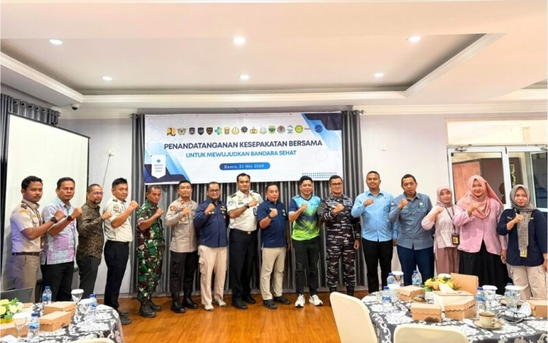 UPBU Kelas III Dabo Perkuat Komitmen Raih Penghargaan Bandar Udara Sehat 2026 | F. Redaksi