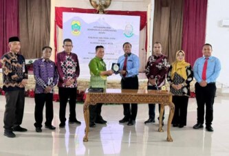 Pemkab Lingga dan Kejari Lingga Perkuat Sinergi Melalui Penandatanganan Nota Kesepahaman Bidang Hukum