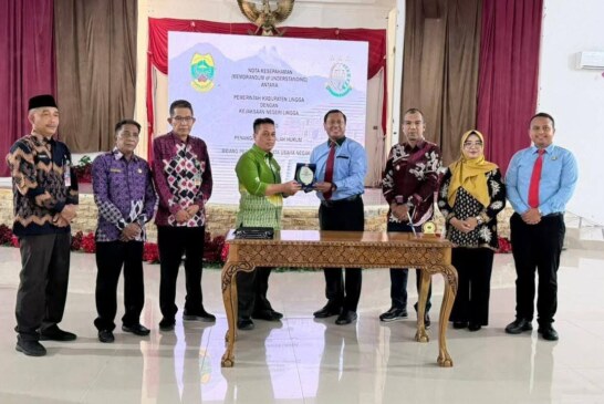 Pemkab Lingga dan Kejari Lingga Perkuat Sinergi Melalui Penandatanganan Nota Kesepahaman Bidang Hukum