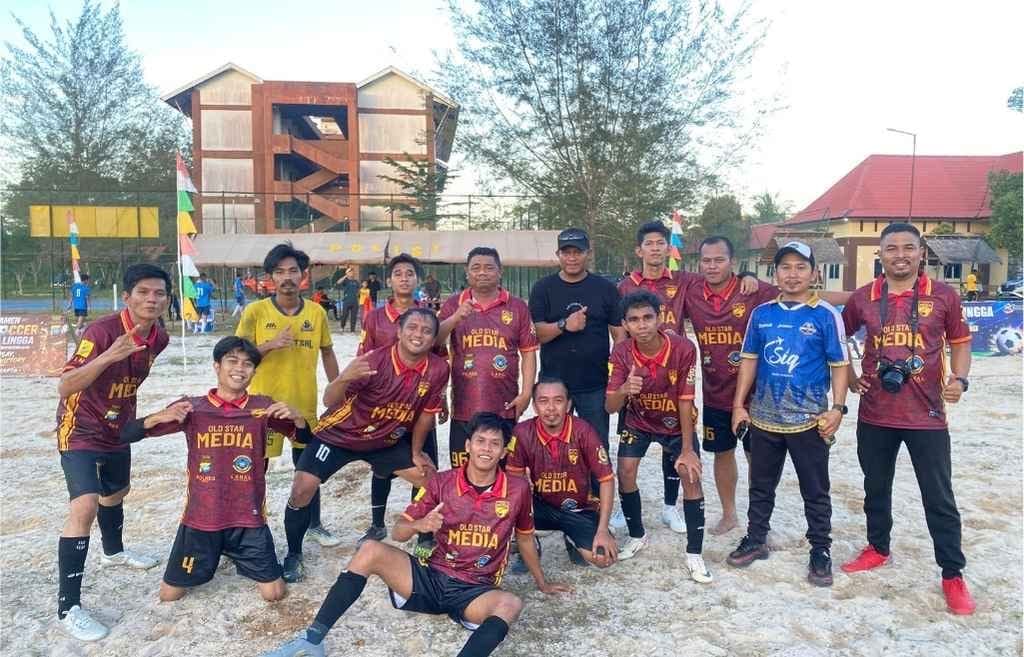 Tim Jurnalis Lingga Tampil Gemilang, Media B Singkirkan Satlantas 3-1 | F. Penulis
