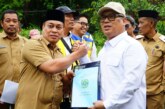 Wagub Kepri dan Bupati Lingga Tinjau Lokasi Pembangunan Sekolah Rakyat di Desa Mepar